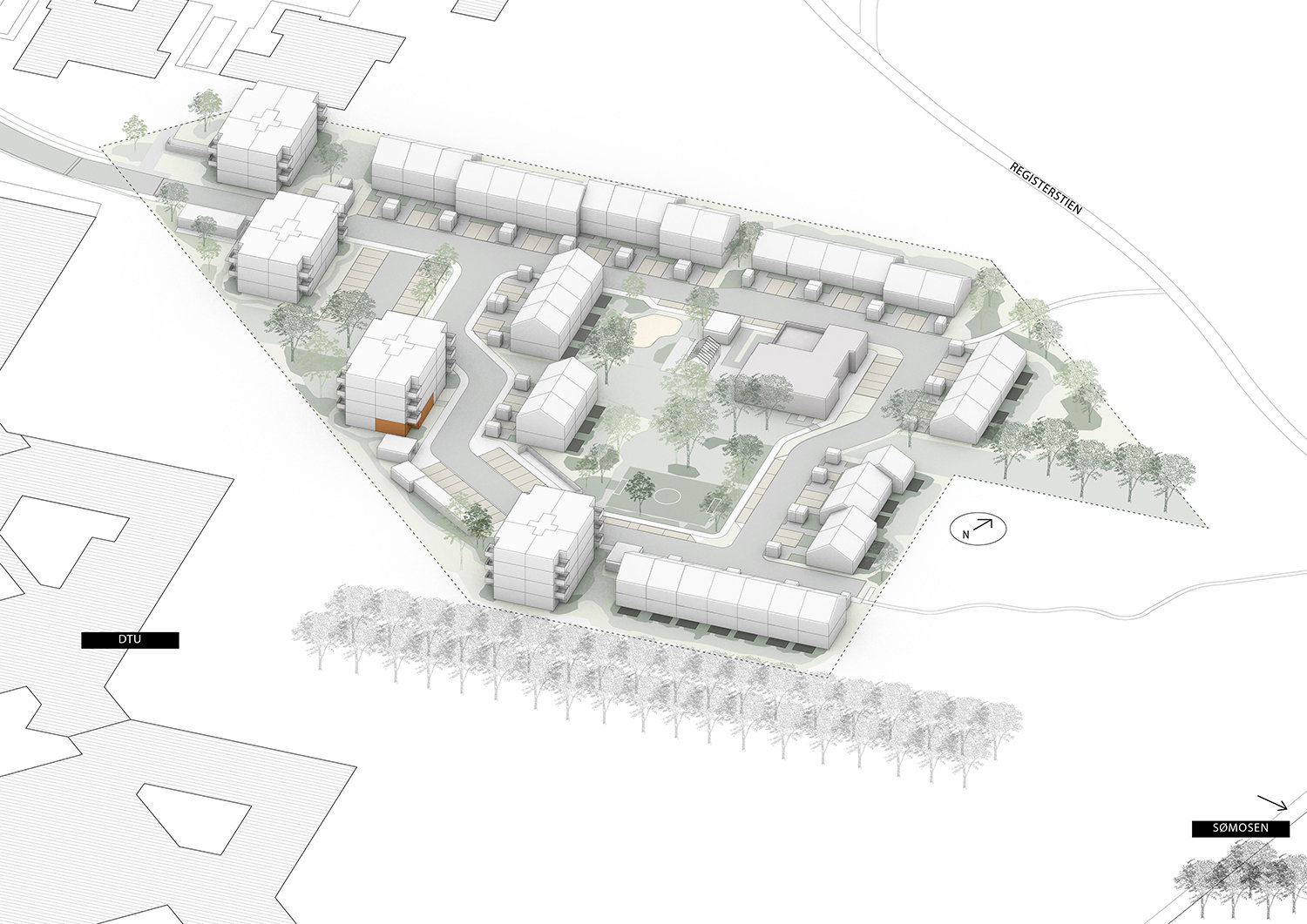 apartment Lejlighed i moderne bofællesskab