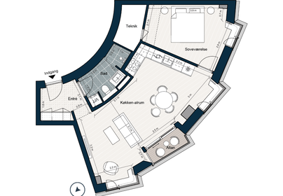 Visual presentation of the listing