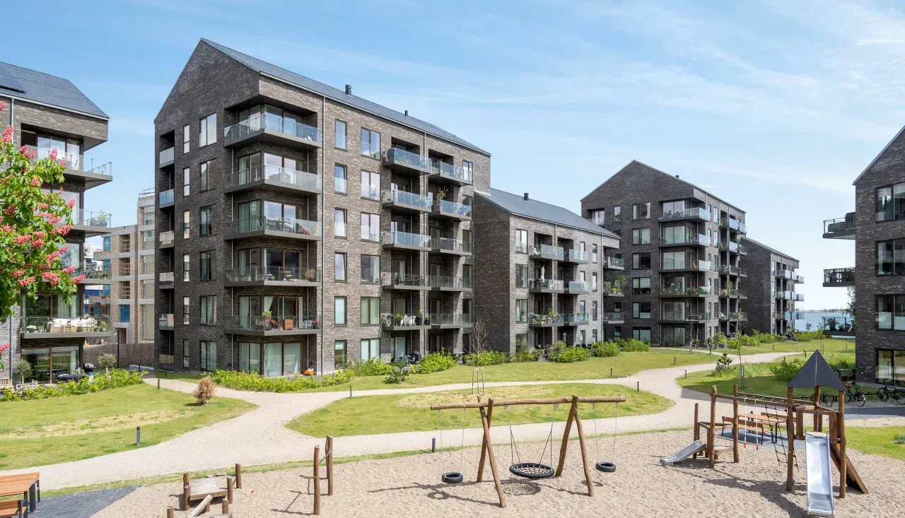 apartment Lys 2-værelses bolig på 80 m² ved Øresund