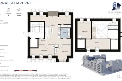 Visual presentation of the listing