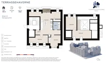 Visual presentation of the listing