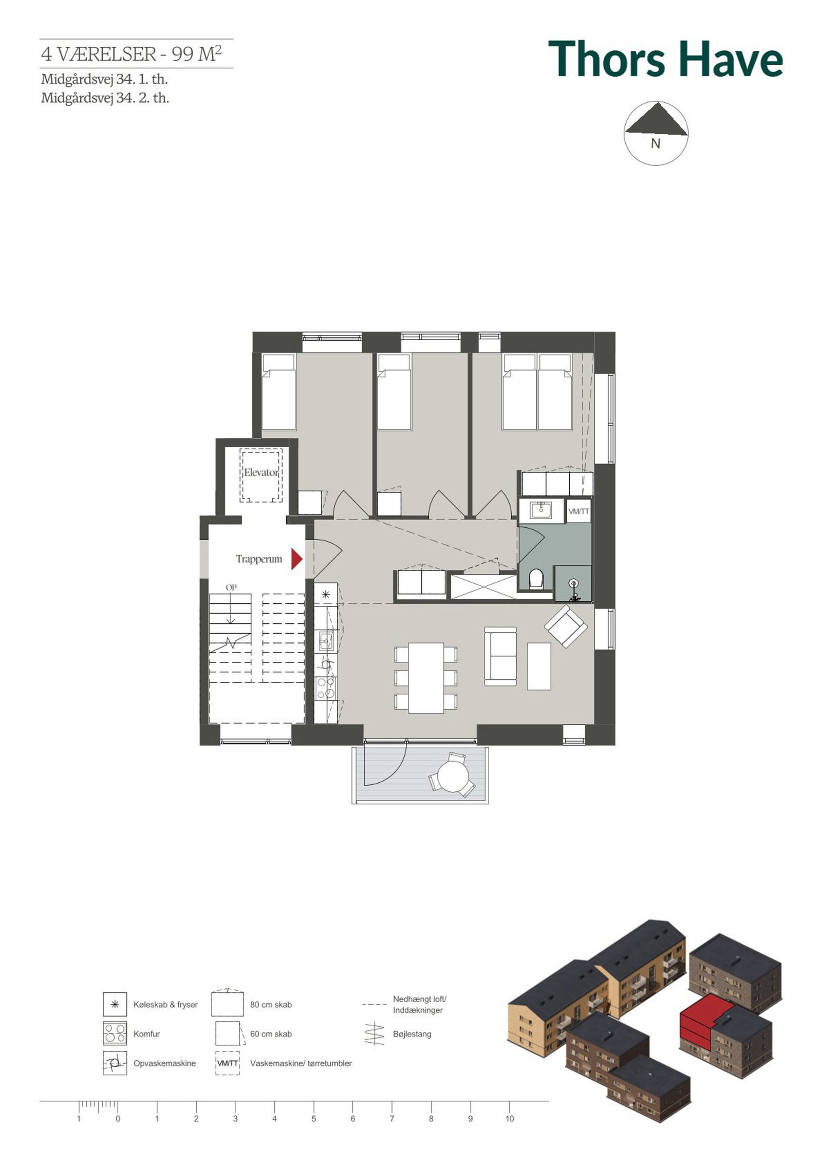 Visual presentation of the listing