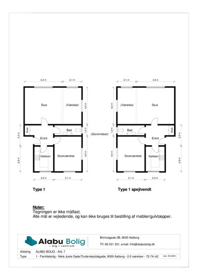 3-værelses lejlighed i Aalborg - Niels Juels Gade, Aalborg - 3