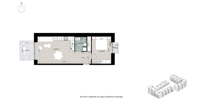Visual presentation of the listing
