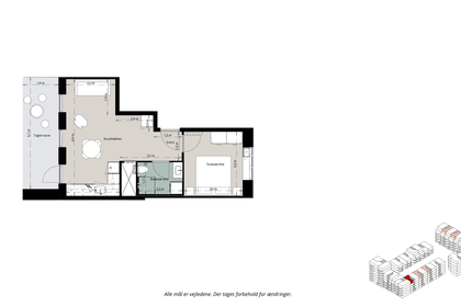 Visual presentation of the listing