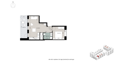Visual presentation of the listing