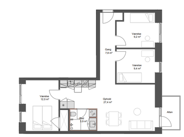 Visual presentation of the listing
