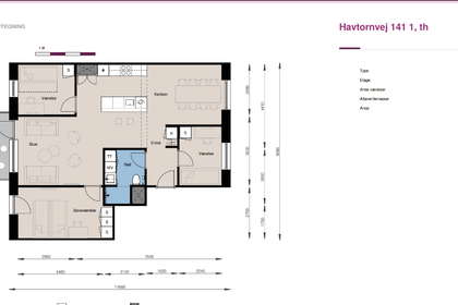 Visual presentation of the listing
