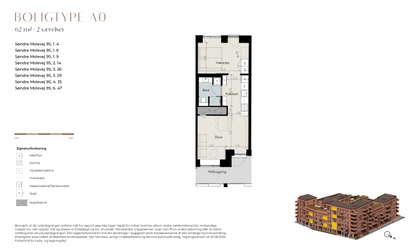 Visual presentation of the listing