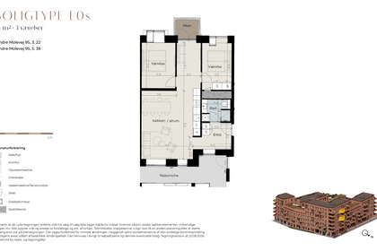 Visual presentation of the listing