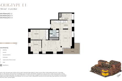 Visual presentation of the listing