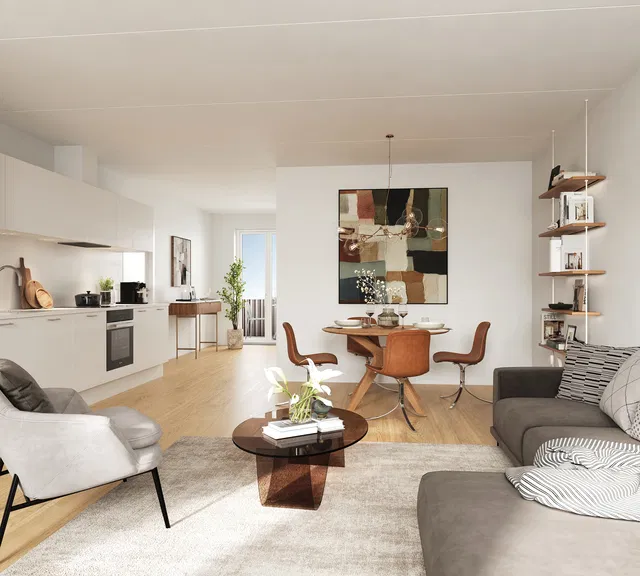 apartment Lejeboliger af høj kvalitet tæt på natur og by