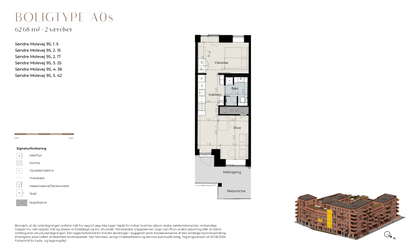 Visual presentation of the listing
