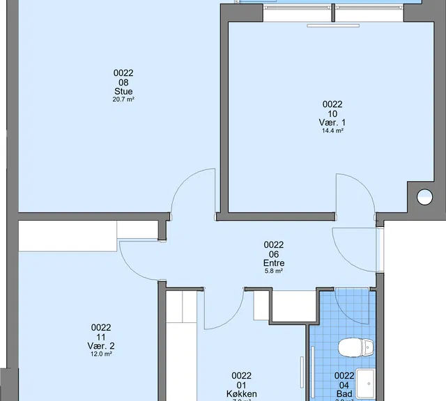 apartment Prisvenlig lejlighed