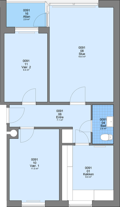 72 boliger centralt placeret i Ringkøbing - Kronager, Ringkøbing - 3