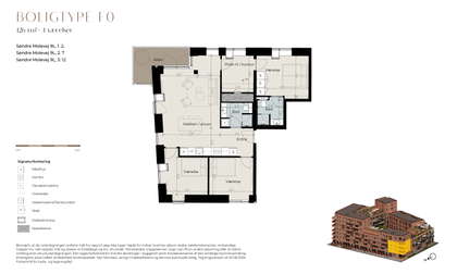 Visual presentation of the listing