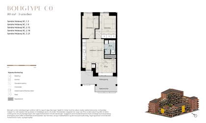 Visual presentation of the listing