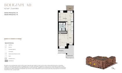 Visual presentation of the listing