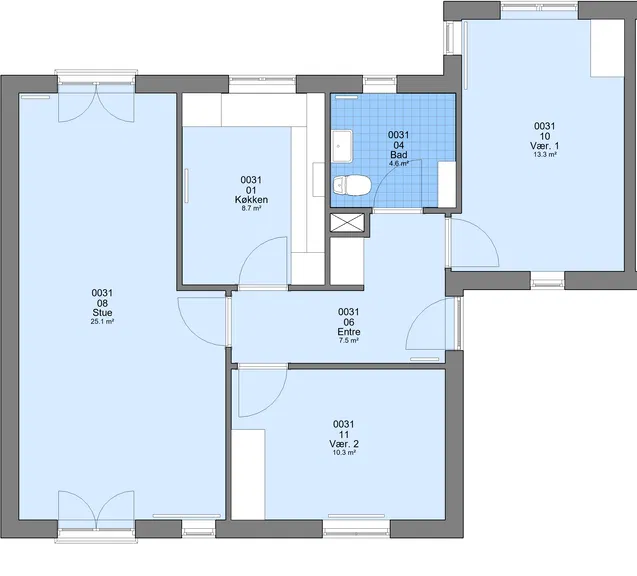 apartment Prisvenlig lejlighed