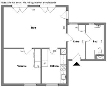 Visual presentation of the listing