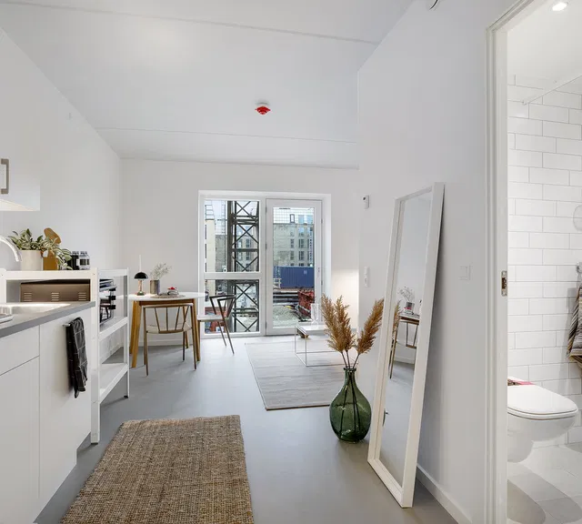 apartment Lyse microboliger tæt på Husum Torv