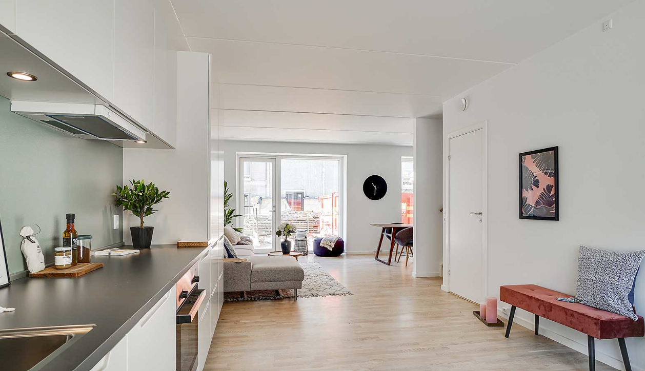 Visual presentation of the listing