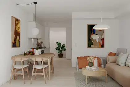 Visual presentation of the listing