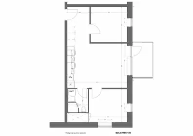 Visual presentation of the listing