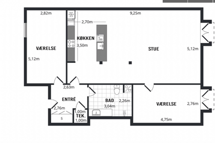Visual presentation of the listing