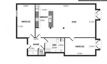 Visual presentation of the listing