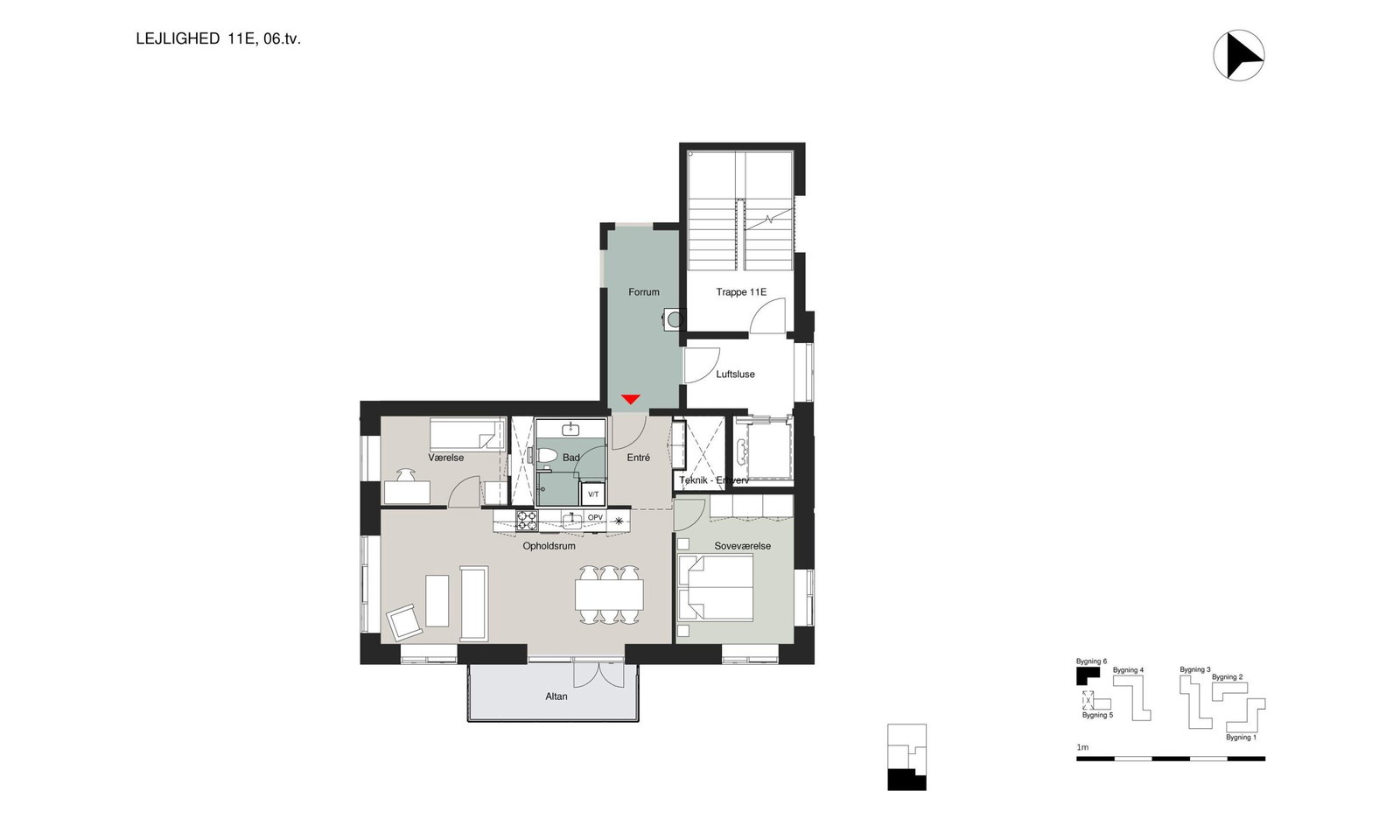 Visual presentation of the listing