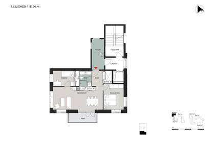 Visual presentation of the listing