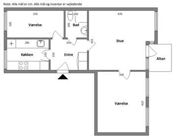 Visual presentation of the listing
