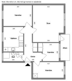 Visual presentation of the listing