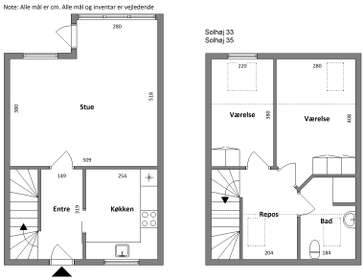 Visual presentation of the listing