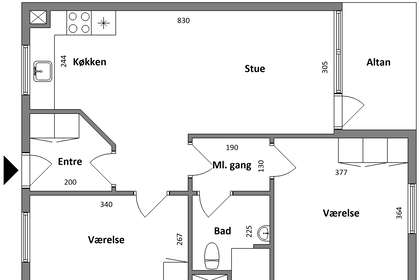 Visual presentation of the listing