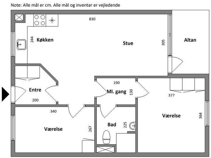 Dejlig apartment - Skolegade, Skjern - 0