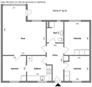 Visual presentation of the listing