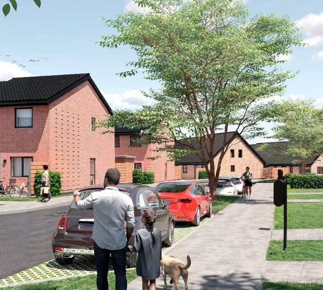 townhouse Rummeligt 5-værelses rækkehus med to terrasser i Ringsted