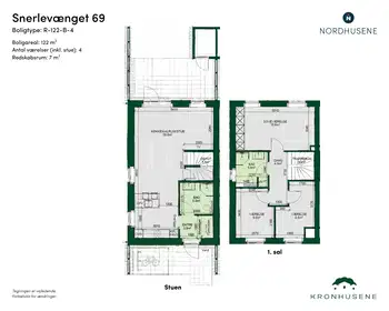 Visual presentation of the listing