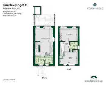 Visual presentation of the listing