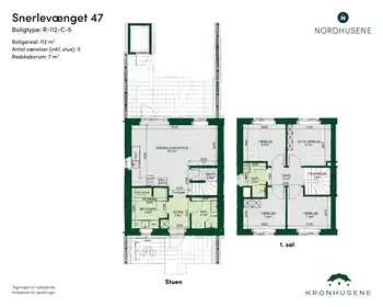 Visual presentation of the listing