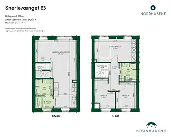 Visual presentation of the listing