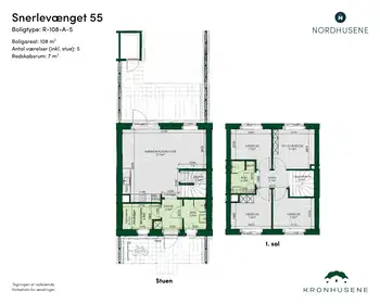 Visual presentation of the listing