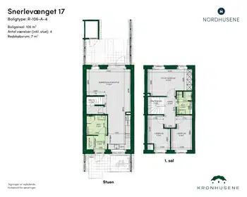 Visual presentation of the listing