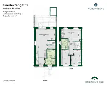Visual presentation of the listing