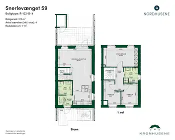 Visual presentation of the listing