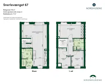 Visual presentation of the listing