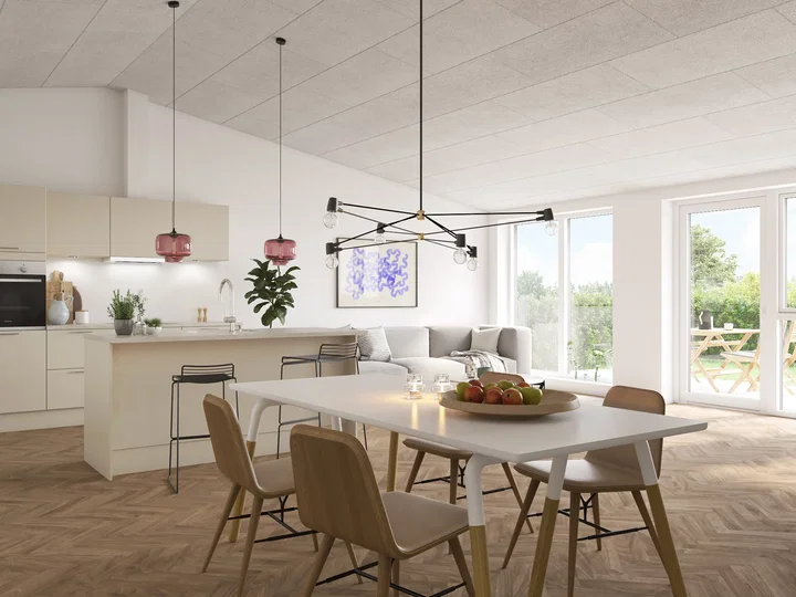 Moderne 4-værelses rækkehus på 116 m² i Ringsted - Snerlevænget, Ringsted - 0