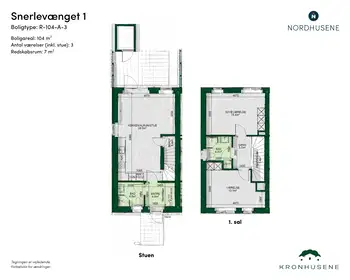 Visual presentation of the listing